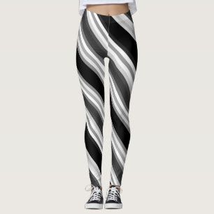 Svartvit Leggings