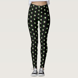 Svartvit Leggings