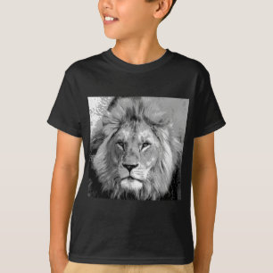 Svartvit Lejon T-shirt