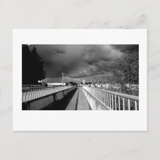 Svartvit ljus 2 vykort