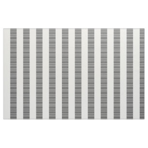 Svartvit Lodrät Modern Rand Fabric Tyg