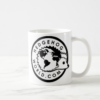 svartvit logotypmugg kaffemugg