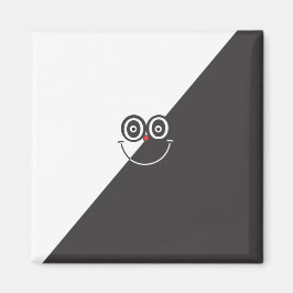 Svartvit magnet