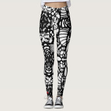 svartvit mandala hand plockade digital konst