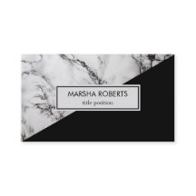 Svartvit marmorerad och triangel