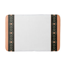 Svartvit med persikor