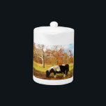 Svartvit Miniature Pony/Horse<br><div class="desc">Black and White MiniPony/Horse PERSONALIZE W/ Namn Lägg till namn för att skapa en underbar personlig-gåva Foto av Sandy Closs "gifts for horse lovers ""i kärlek horse""browallet""Brown Häst, häst,  "Hästgåvor""boskap,  ponny,  ponny""hästlover""hästlover""hästlover"</div>