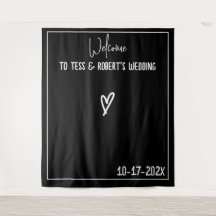 Svartvit minimalistisk