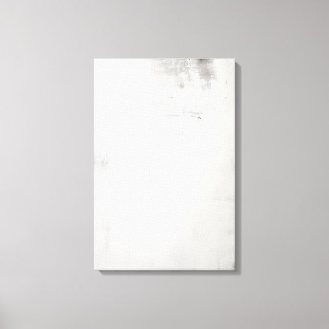 Svartvit, minimalistisk konst | Vistelöjtnant Canvastryck (Framsida)