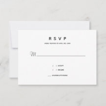 Svartvit miro Bröllop-typografi, liten minimal
