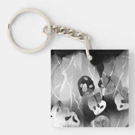 Svartvit modern Abstrakt