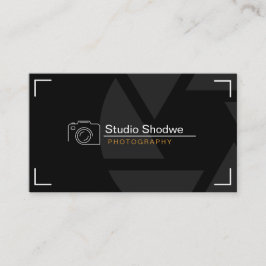 Svartvit, modern fotografi med varumärke för anpas visitkort