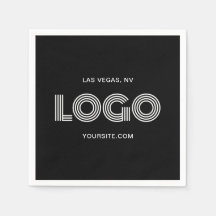 Svartvit modern Logotyp