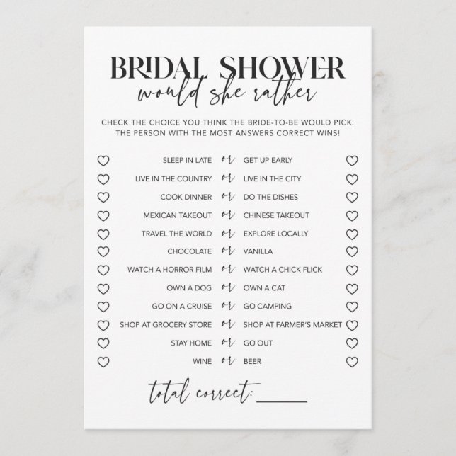 Svartvit Möhippa skulle hon hellre än hellre (Framsida)