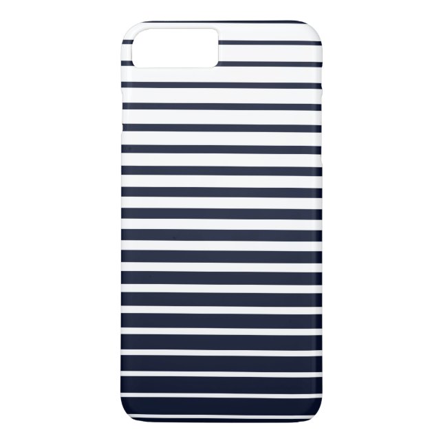 Svartvit monogram Rand Case-Mate iPhone Skal (Baksida)