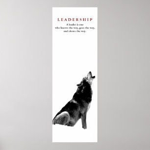 Svartvit Motiv Leaagement Quote Varg Poster