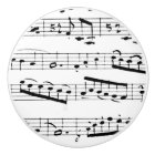 Svartvit musik noter