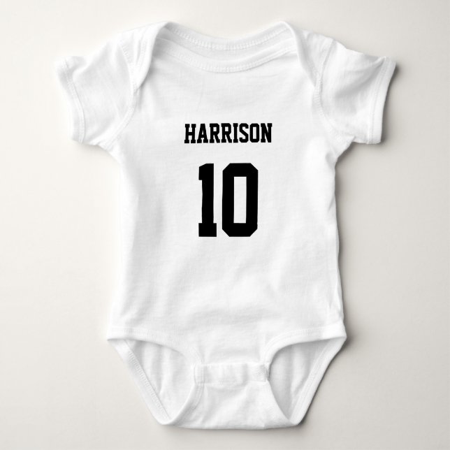 Svartvit namn för varsima sportar t shirt (Framsida)