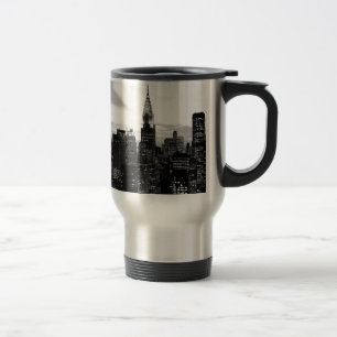 Svartvit New York Resemugg
