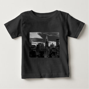Svartvit New York Tee