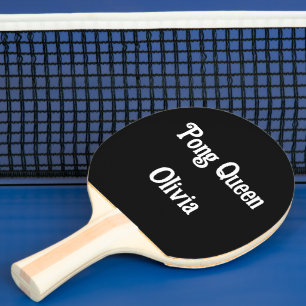 Svartvit nybörjare till Pro Pingisracket