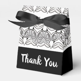 Svartvit och Grått Presentaskar