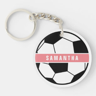 Svartvit och Rosa Modern sportekoner Monogram