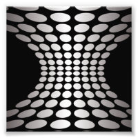 Svartvit optisk Illusion