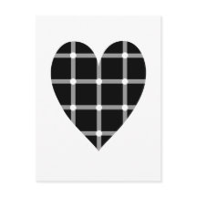 Svartvit, optisk illusionskärna