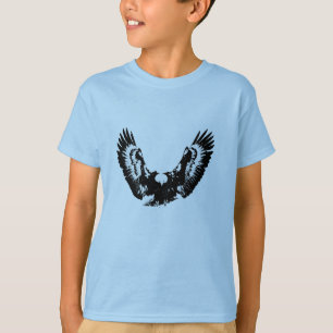 Svartvit öring t shirt