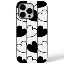 Svartvit ört Rand Mönster