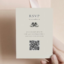 Svartvit OSA med QR-kodhöljeskort