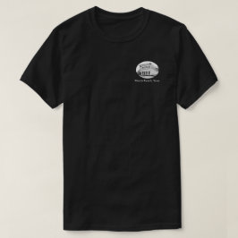 Svartvit oval t shirt