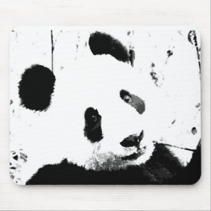 Svartvit Panda Musmatta