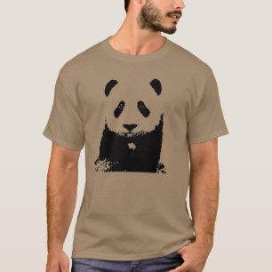 Svartvit Panda T-shirt