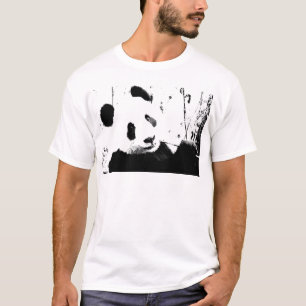 Svartvit Panda T-shirt