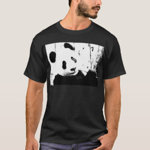 Svartvit Panda Tröja