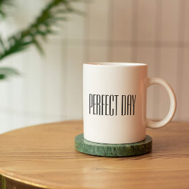 Svartvit Perfekt, dagsoffert Mugg