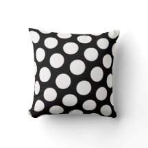 Svartvit Polka dots