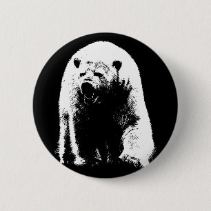 Svartvit popkonst, Polar Bear Knapp