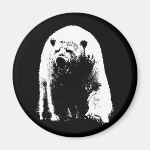 Svartvit popkonst, Polar Bear Magnet