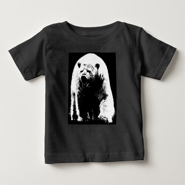Svartvit popkonst, Polar Bear Tee (Framsida)