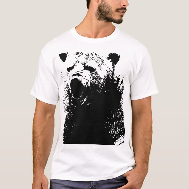 Svartvit popkonst, Polar Bear Tee Shirt (Framsida)