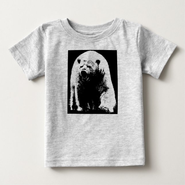 Svartvit popkonst, Polar Bear Tee Shirt (Framsida)