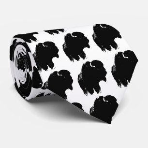 Svartvit poppart Bison/Buffalo Slips