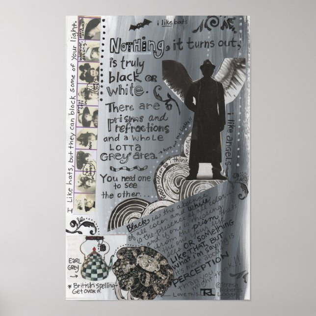 Svartvit Poster (Framsidan)