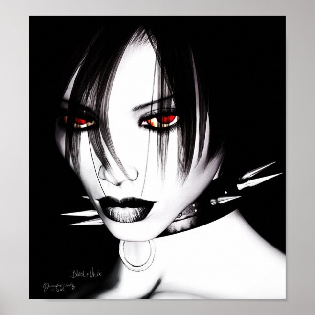 Svartvit Poster (Framsidan)