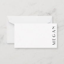 Svartvit, privat Namn, minimal, modern