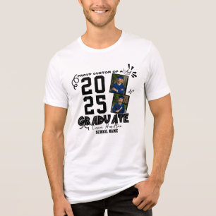 Svartvit proud-familjen Anpassningsbar Studenten T Shirt