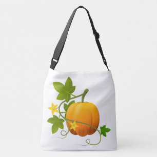 Svartvit Pumpkin Axelväska